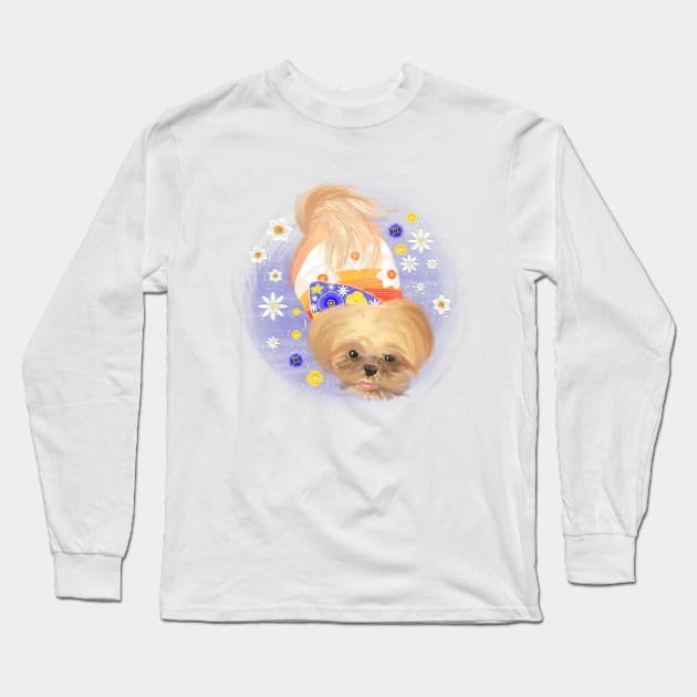 Luca in Flowers Long Sleeve T-Shirt by Luca loves Lili